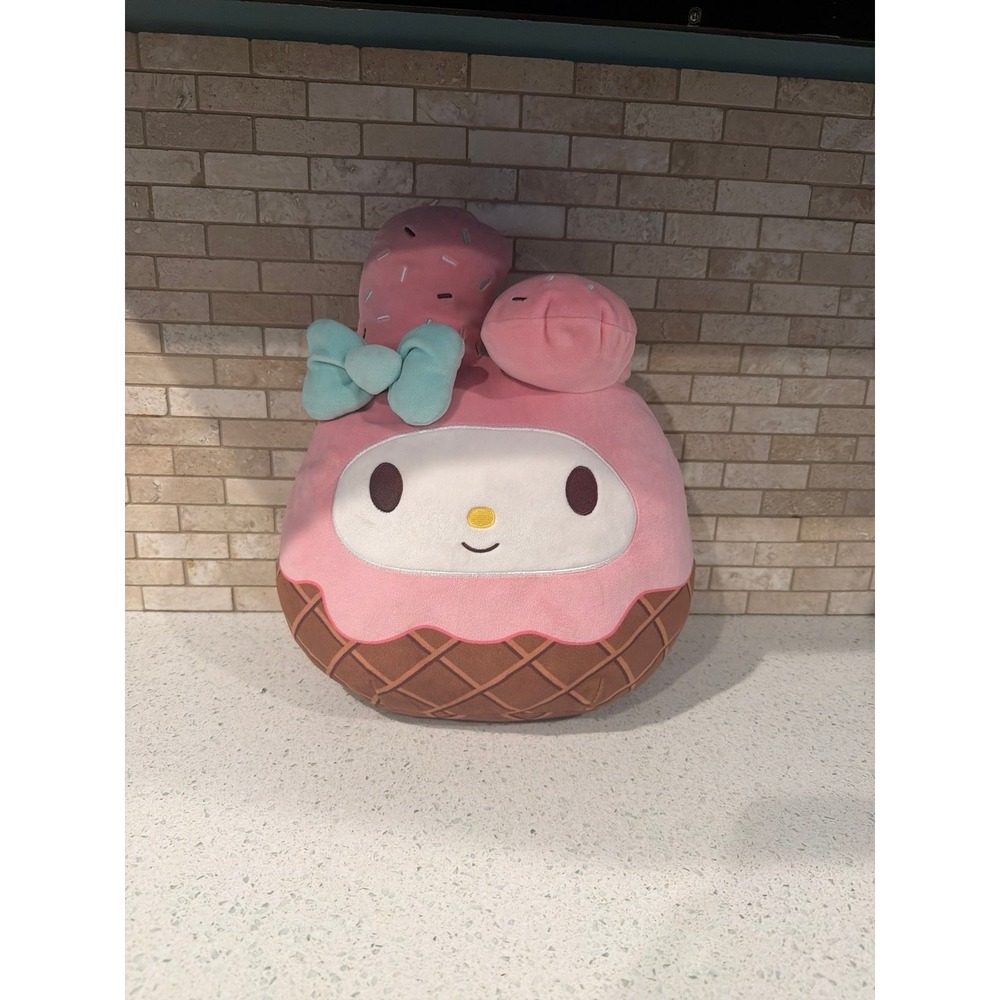 Squishmallows My Melody Ice Cream Plush 12 Inches Sanrio